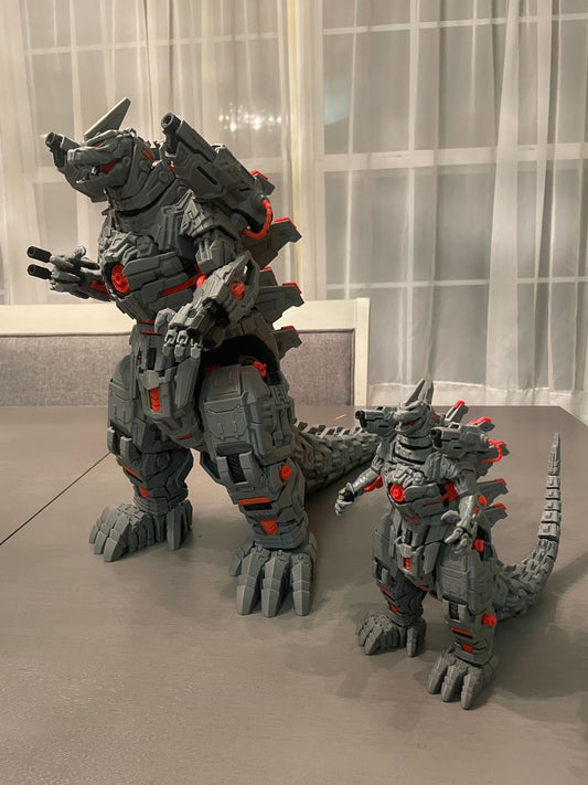 Epic Mecha Godzilla-Inspired Dragon - 3D Printed DIY Kit!