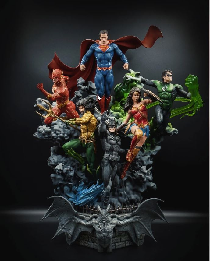 Justice League Diorama