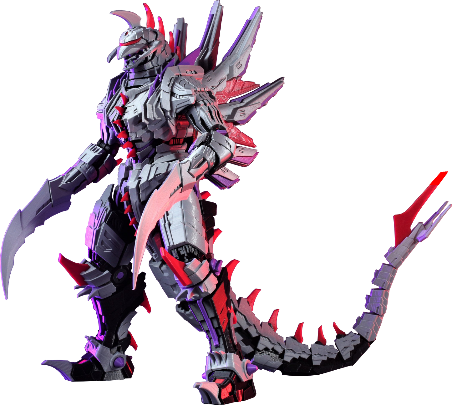 Epic Mecha Gigan-Inspired Monster - 3D Printed DIY Kit!