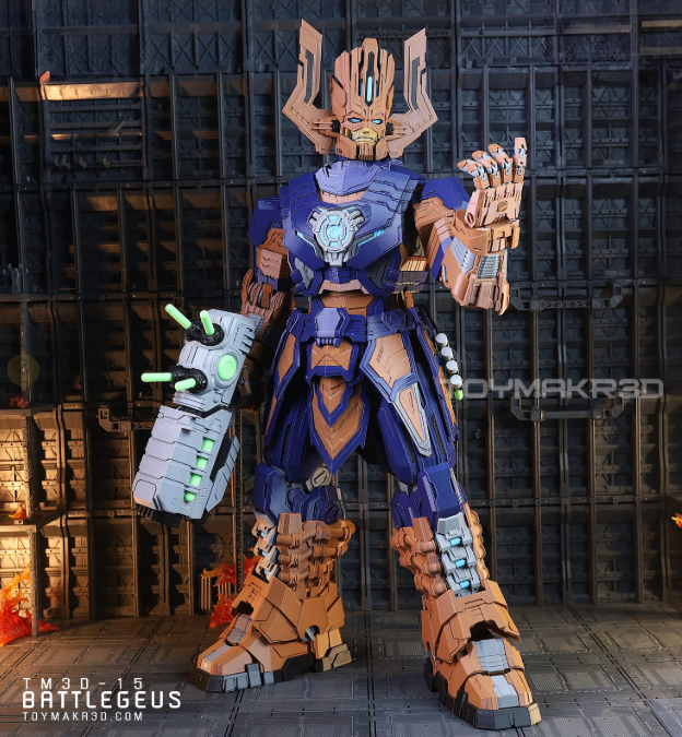WORLD DEVOURER MECHA TITAN - (Galactus Inspired) 3D Printed DIY Kit!