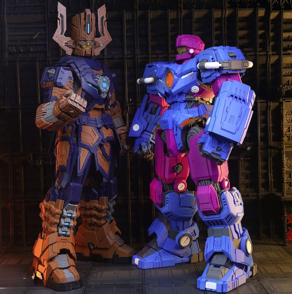 Marvel Sentinel inspired 3D Printed Fan Art by Toymakr3D |  26" Tall DIY Mecha Model kit