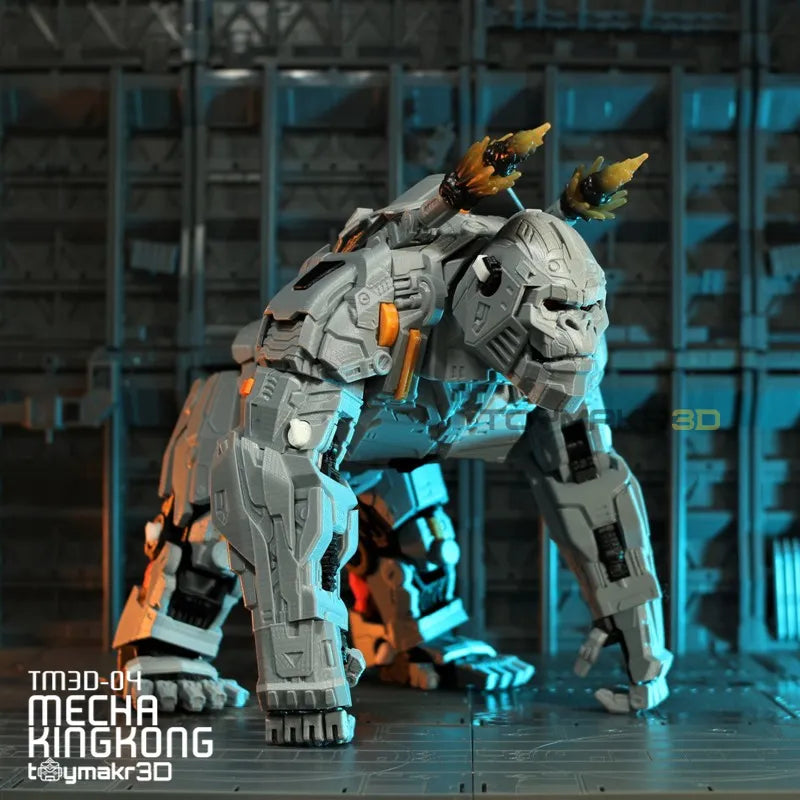 Awesome Mecha King Kong–inspired titan! - 3D Printed DIY Kit!