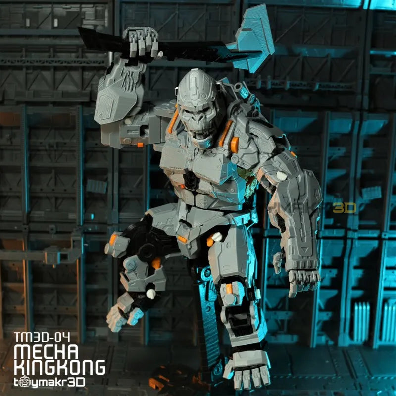 Awesome Mecha King Kong–inspired titan! - 3D Printed DIY Kit!