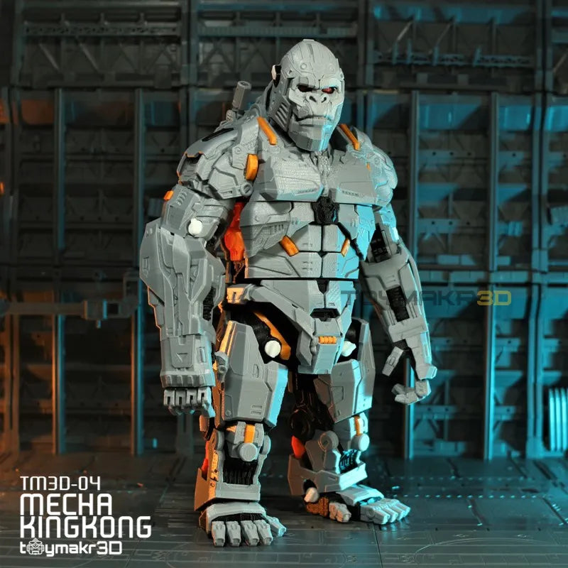 Awesome Mecha King Kong–inspired titan! - 3D Printed DIY Kit!